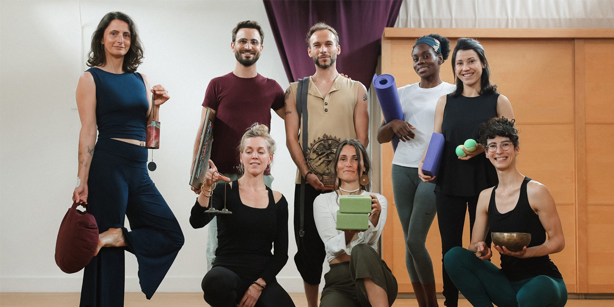 L'équipe Yoga & Présence. Yoga à Nantes.